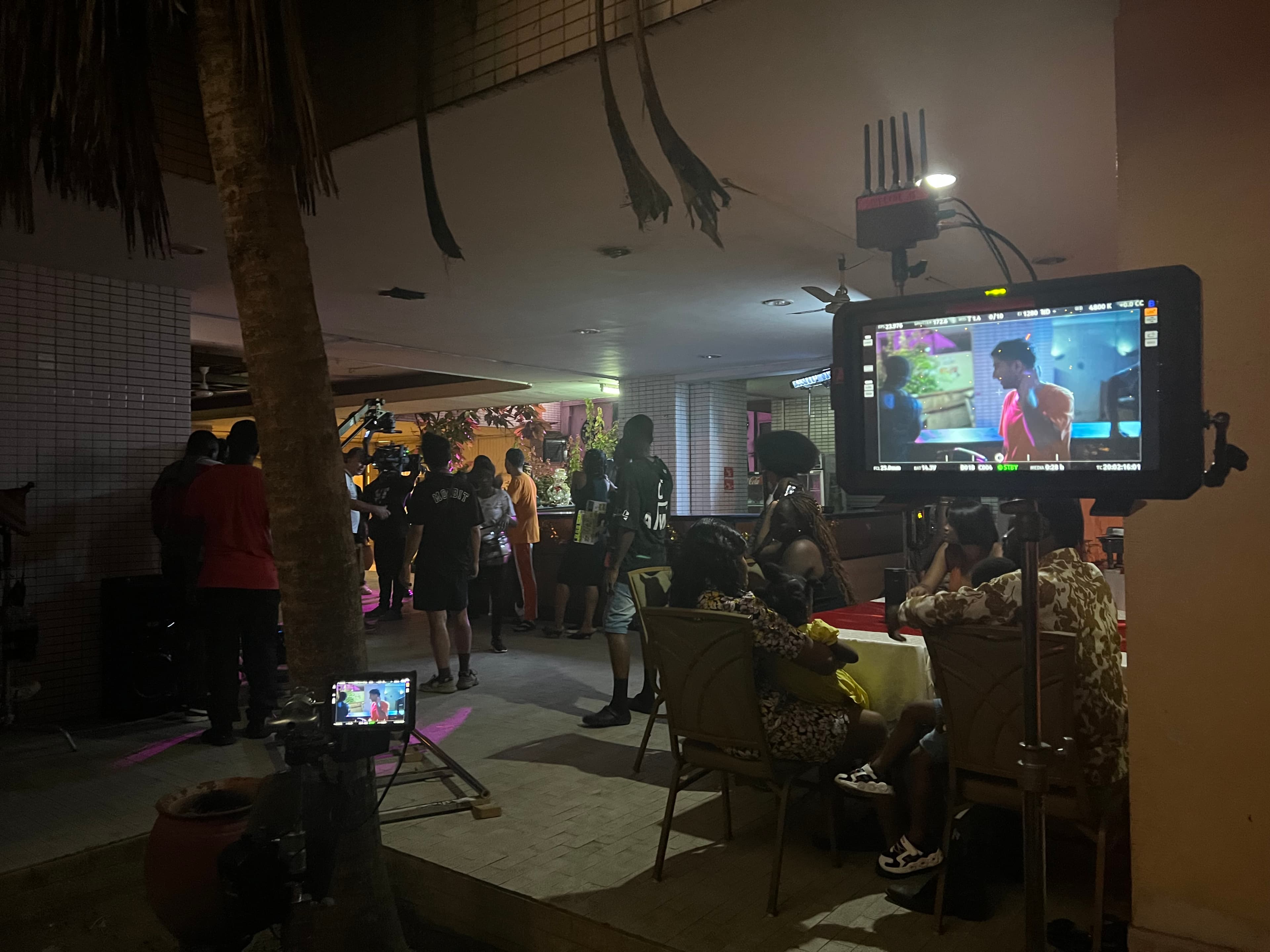 NeffyVisuals on location — behind the scenes