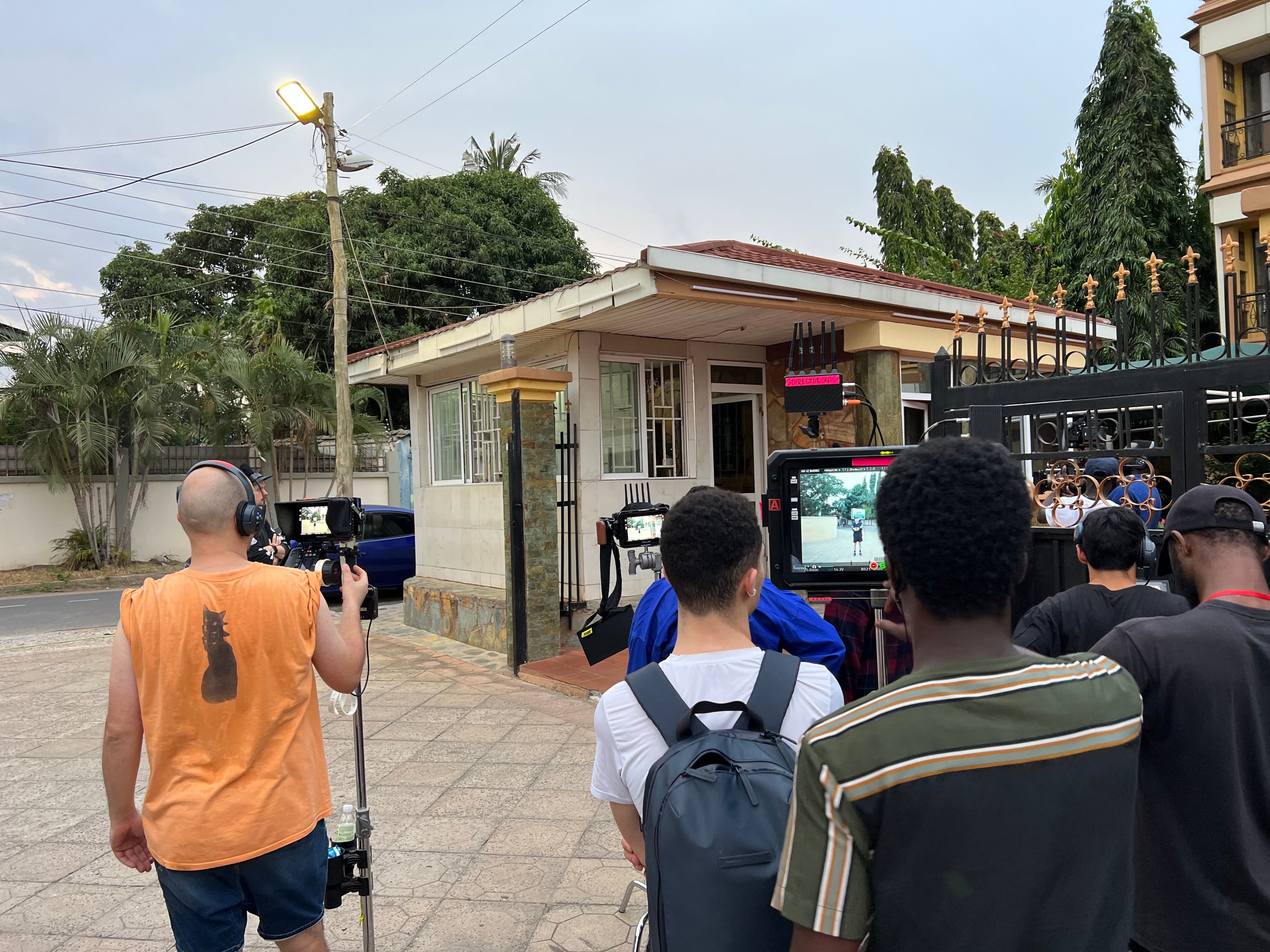 NeffyVisuals on location — behind the scenes