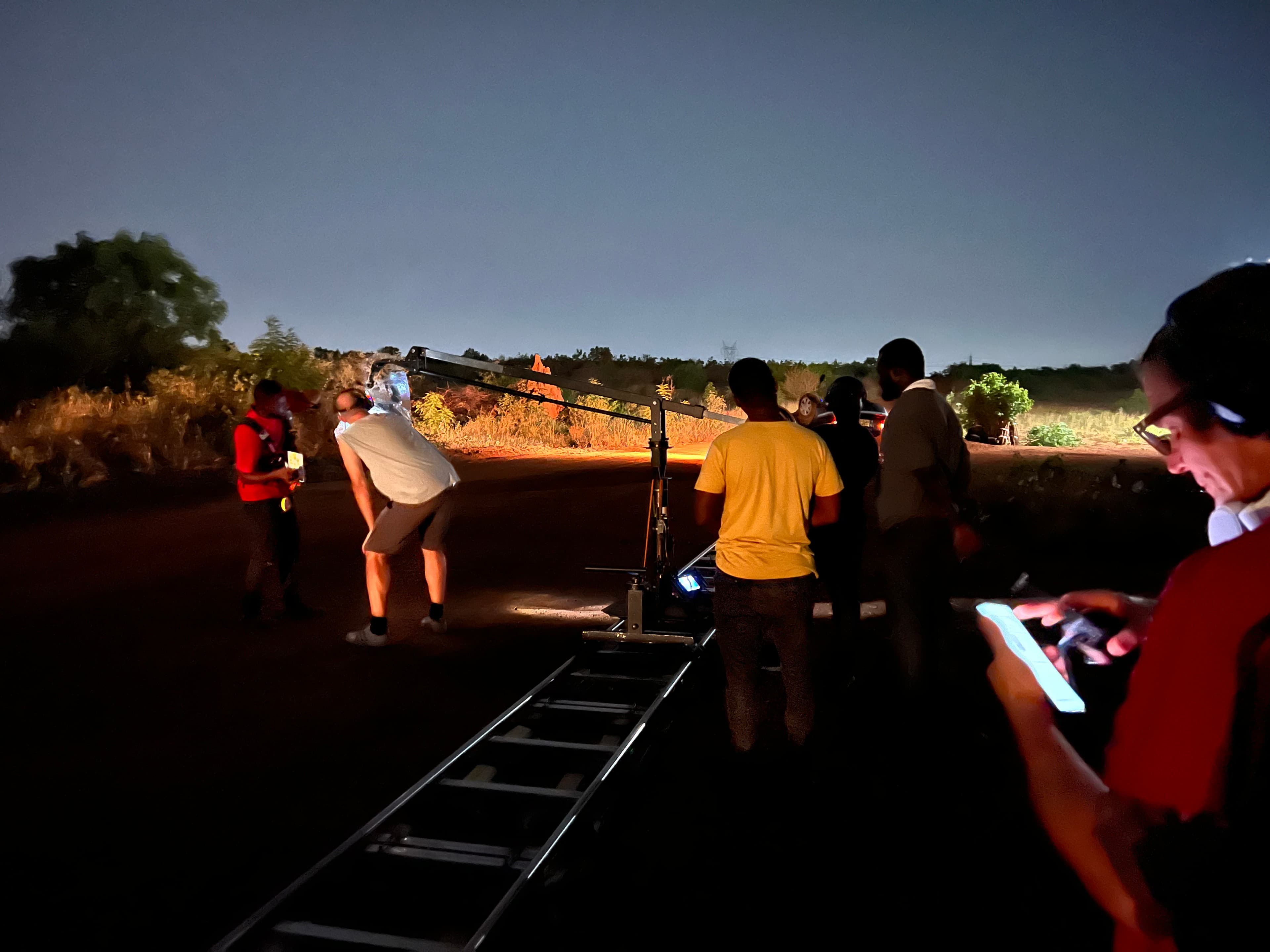 NeffyVisuals on location — behind the scenes