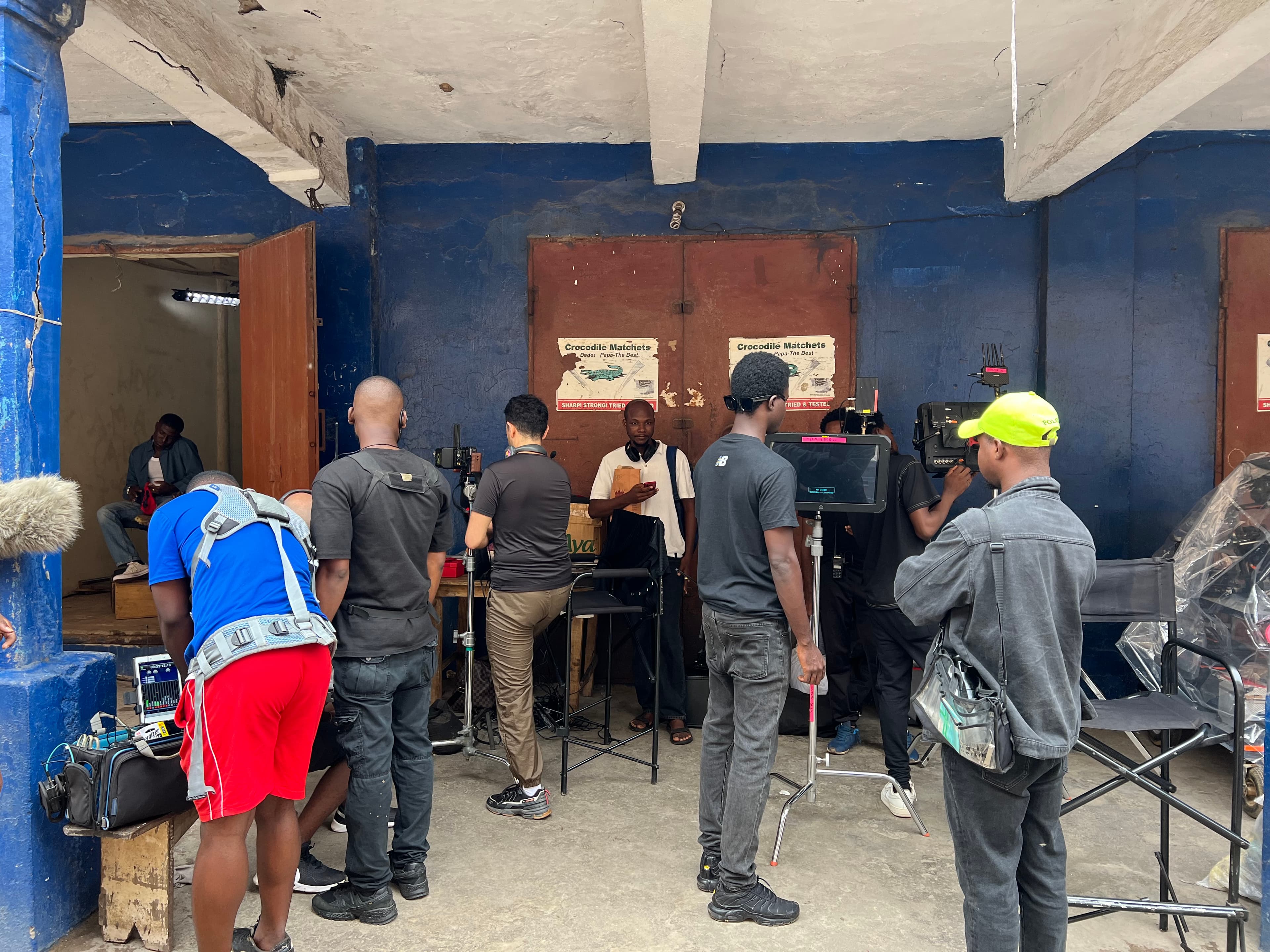 NeffyVisuals on location — behind the scenes