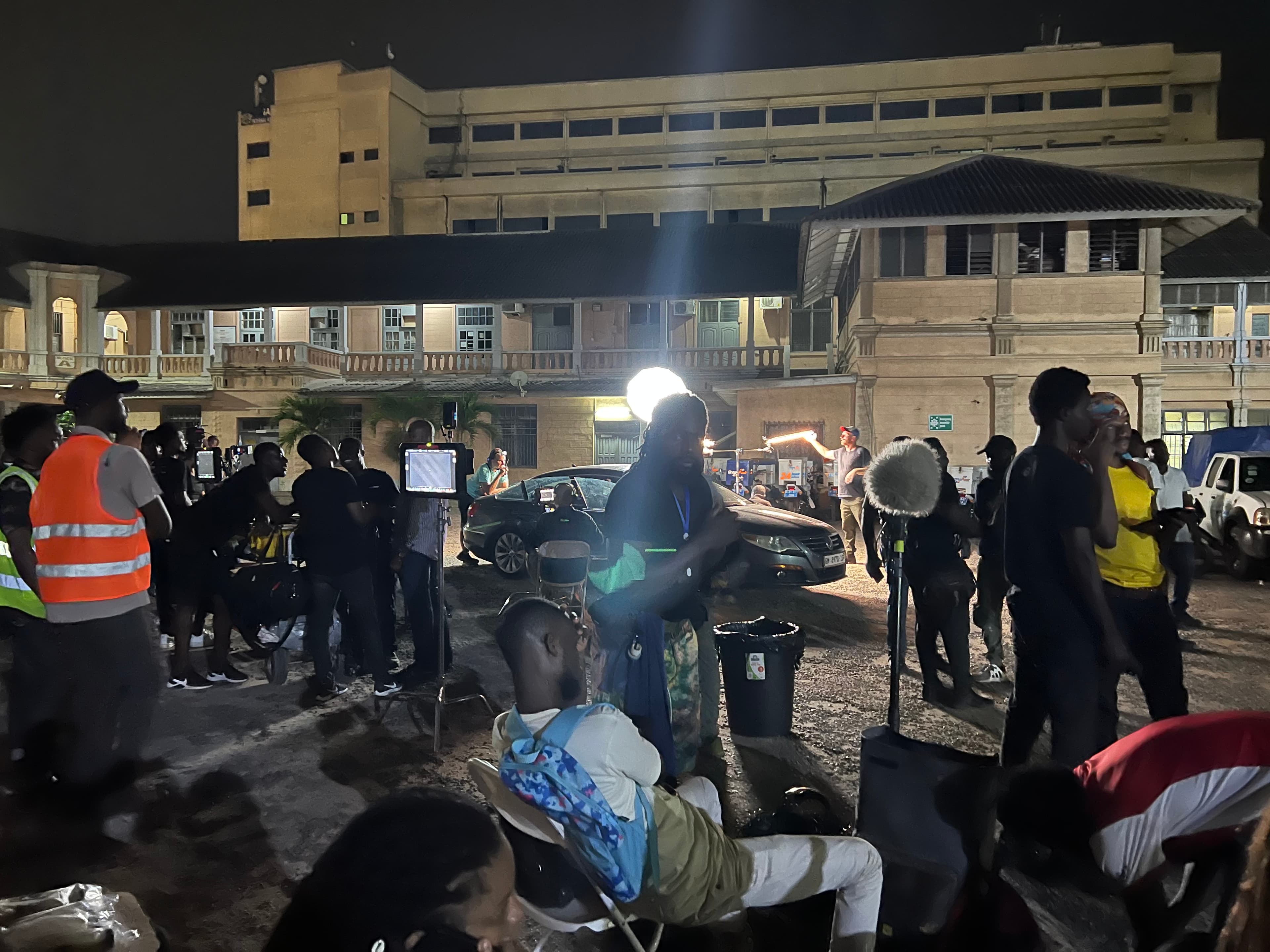 NeffyVisuals on location — behind the scenes