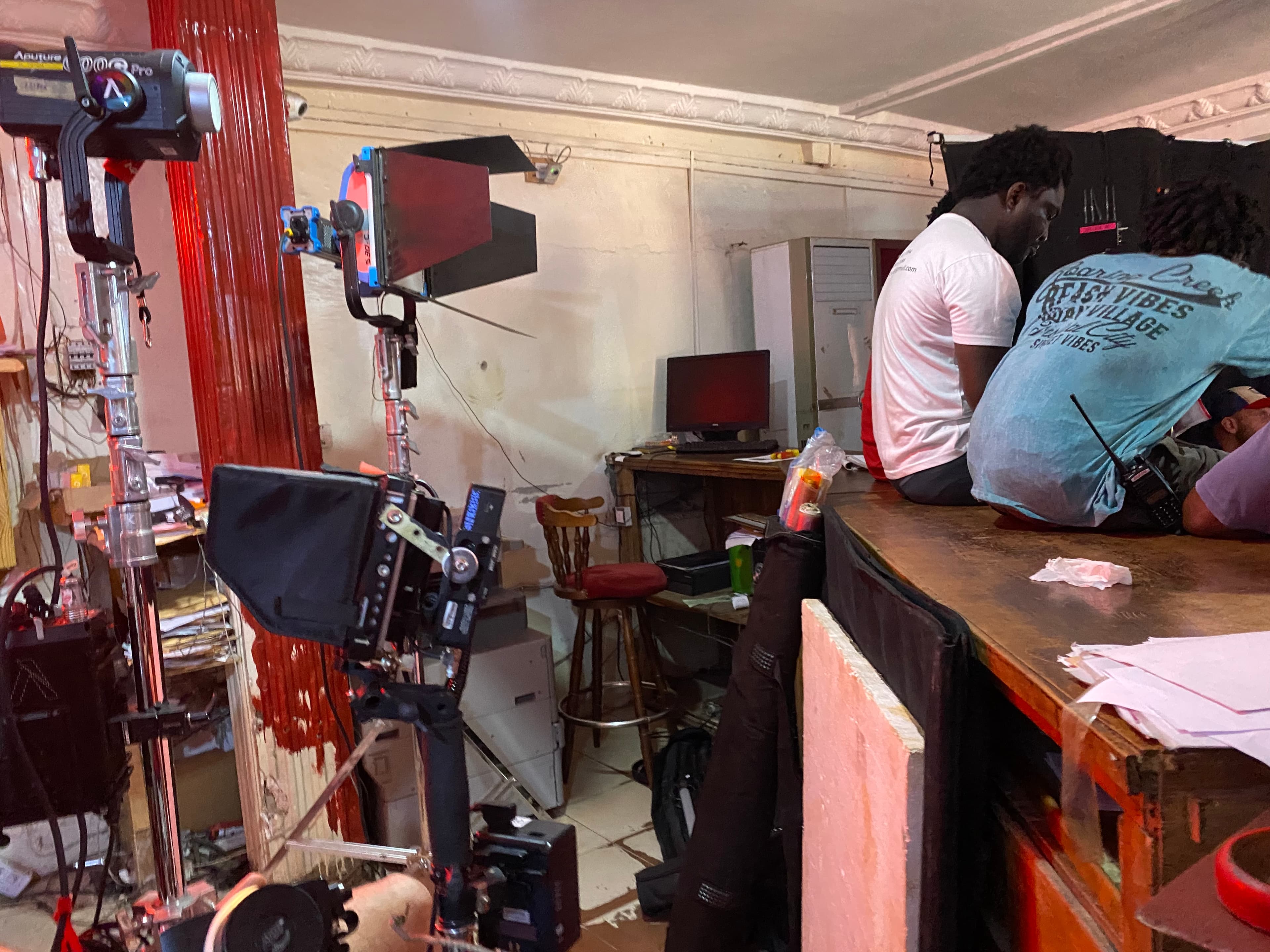 NeffyVisuals on location — behind the scenes