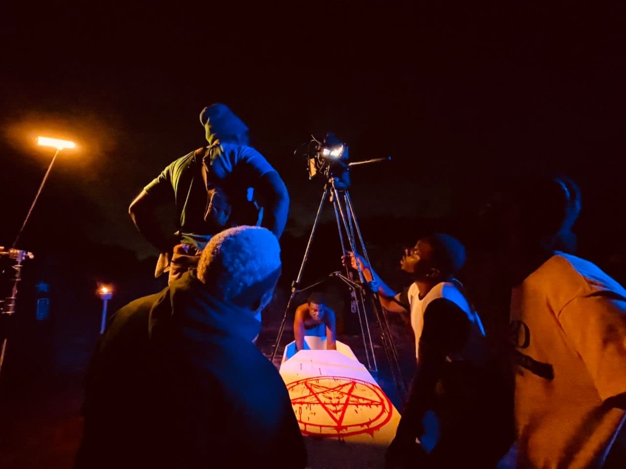 NeffyVisuals on location — behind the scenes